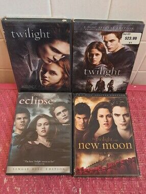 Twilight Saga DVD Lot